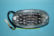 LED Klarglas Rcklicht mit Prfzeichen fr Kawasaki ER-5 ER5 Twister ab Bj. 1997