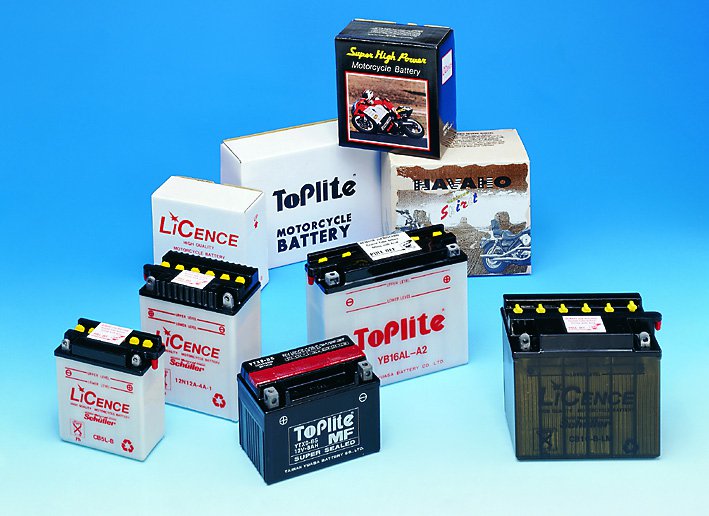 Batterien und Zubehör Motorrad und Roller