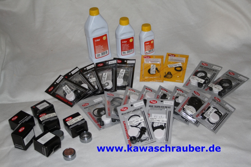 Bremsflüssigkeit, Reparatursätze Bremse BREMBO Ersatzteile