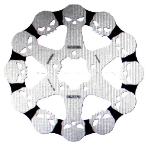 Übersicht Skull / Totenkopf Bremsscheiben Galfer Übersicht Skull / Totenkopf Bremsscheiben Galfer