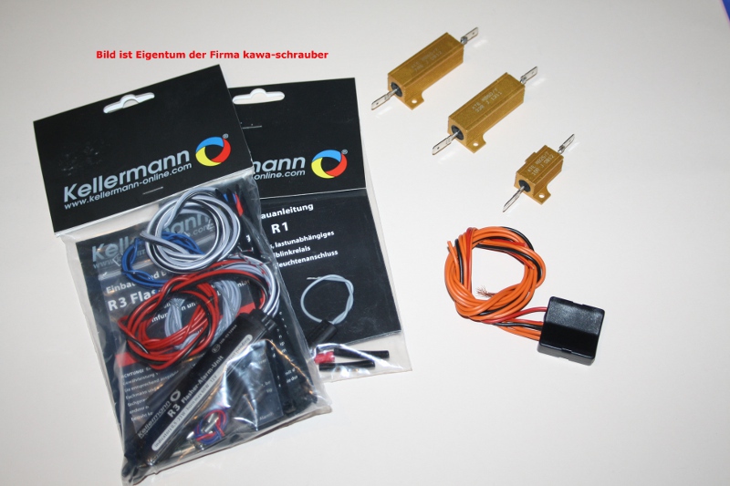 Relais und Widerstände