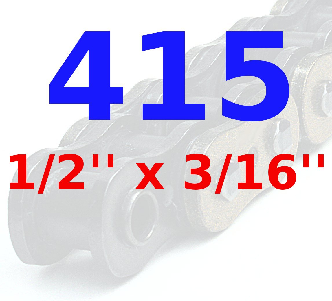 Kettengröße 415 Kettengröße 415