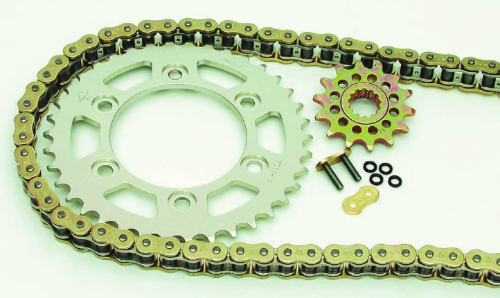 Ketten, Ritzel, Kettenschlösser Motorrad