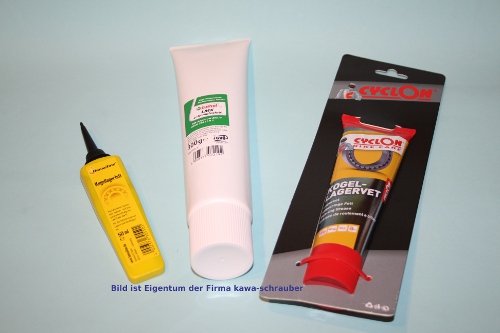 Schmiermittel, Lagerfett, Kältespray für Lager aller Art