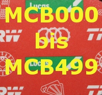 MCB001 bis MCB499