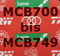MCB700 bis MCB749