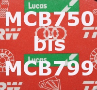 MCB750 bis MCB799