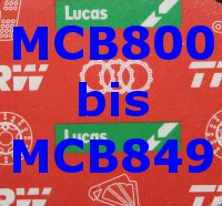 MCB800 bis MCB849