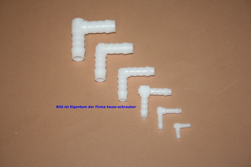 Winkelverbinder Eckverbinder 90° Schlauchverbinder