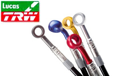 Bremsleitungen Stahlflex, Hohlschrauben, Fittings