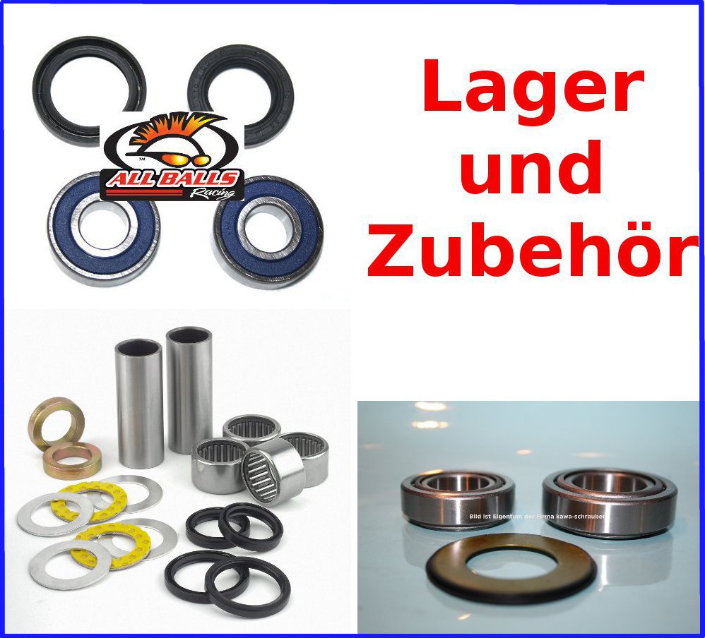 Lager aller Art Motorrad