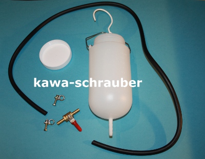 Benzinflaschen, Kanister, Trichter, Benzinwerkzeug