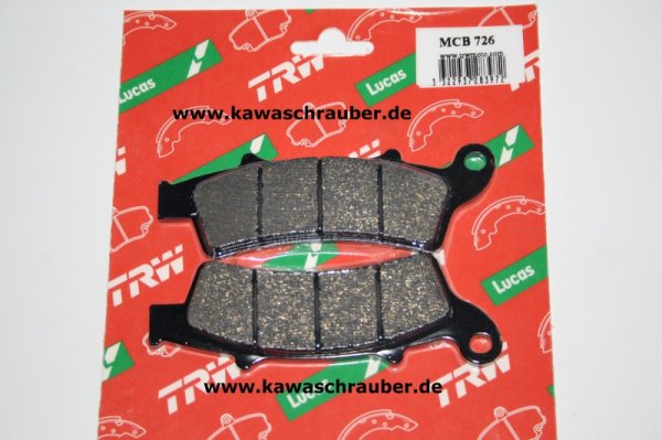 Bremsbeläge vorne Aprilia 125 Scarabeo GT Typ TD Baujahre ab 2004