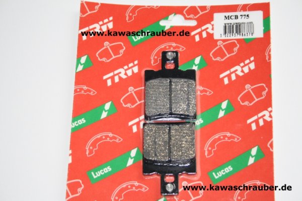 Bremsbeläge hinten Aprilia RS 125 Extrema Typ GS Baujahre 1993 bis 1998