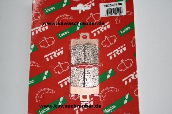 Sinter Bremsbeläge vorne / hinten Benelli 491 125 Velvet sowie 125 Velvet Touring