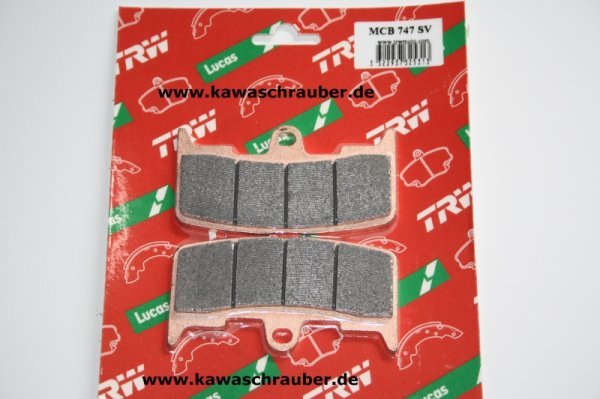 Bremsbeläge vorne Buell XB12S 1200 Lightning und Lightning long Typ XB1 2004-2008