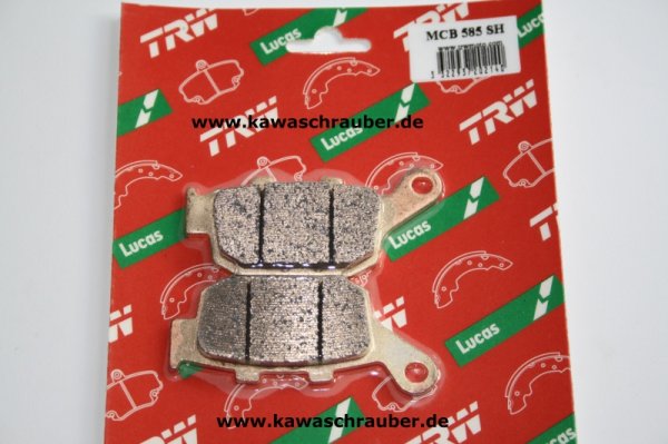 Sinter Bremsbeläge hinten Buell XB12X 1200 Ulysses Typ XB2 Baujahre ab 2006