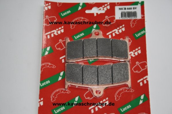 Bremsbeläge vorne Buell X1 1200 Lightning Typ BL1