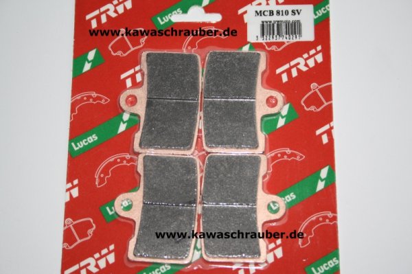 Bremsbeläge vorne Buell XB12S 1200 Lightning und long Lightning ab 2009