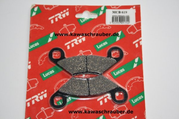 Bremsbeläge hinten Can-Am DS 450