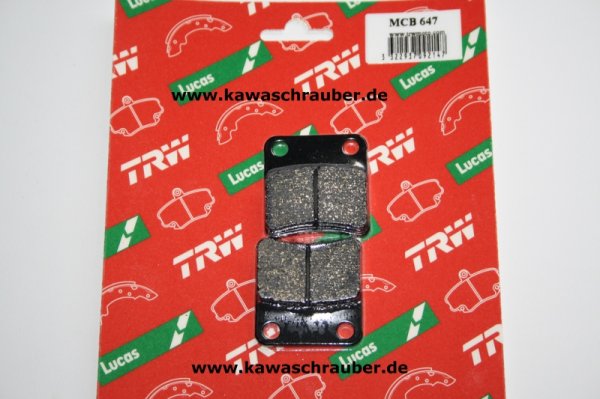 Bremsbeläge vorne Daelim GZ 50 G Message