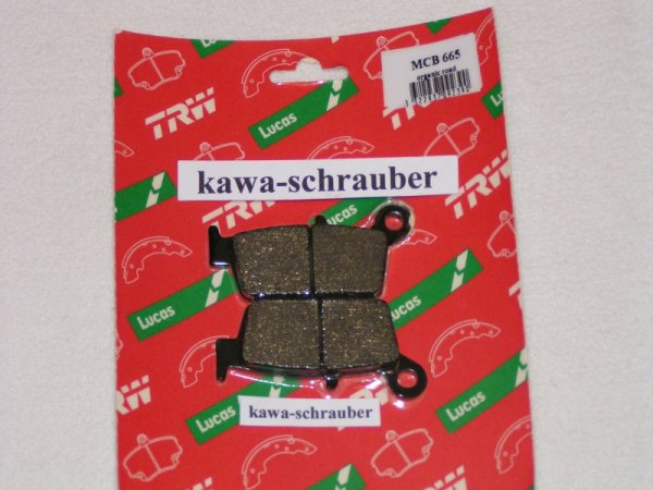 Bremsbeläge vorne Daelim 125 Besbi ab 2008