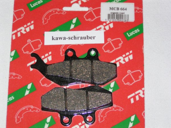 Bremsbeläge vorne Fantic 50 RC Caballero