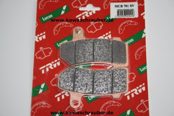 Bremsbeläge vorne HD Harley Davidson 1130 V-Rod ab Bj. 2006