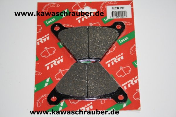 Bremsbeläge hinten HD Harley Davidson FXS 1340 80 Bj. 1979-1981