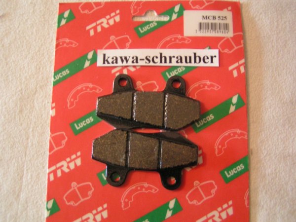 Bremsbeläge vorne Honda MBX80 SWD und SWZ Bj. 1983-1984
