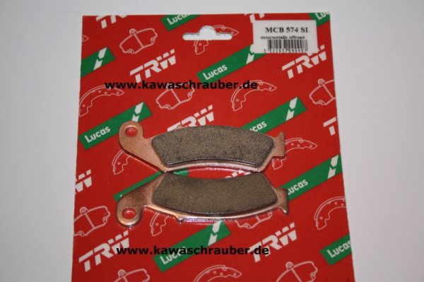 Sinter Bremsbeläge vorne Honda CR500 R Bj 1987-1994