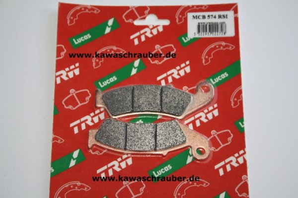 Rennsport Bremsbeläge vorne Honda CRM250 R Bj. 1989-1990