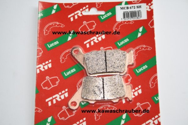 Sinter Bremsbeläge hinten Honda CB500 S Typ PC32