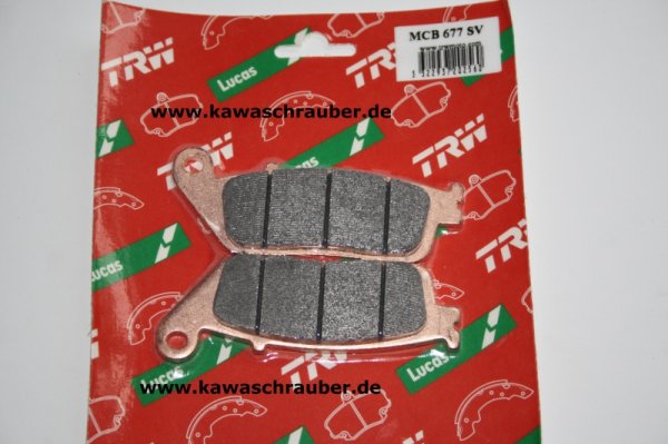 Sinter Bremsbeläge vorne Honda CBF500 Version ohne ABS