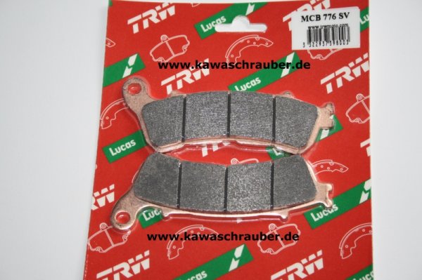 Bremsbeläge vorne Honda DN-01 680 Typ RC55