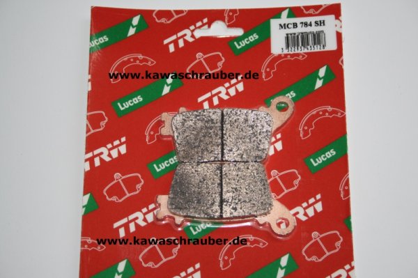 Bremsbeläge hinten Honda CB600 Hornet Typ PC41 ohne ABS