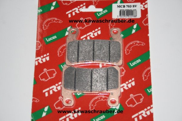 Bremsbeläge vorne Honda CBR600 RR Typ PC37 Bj. 2003-2004