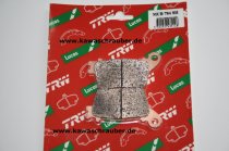 Bremsbeläge hinten Honda CBR600 RR Typ PC40 Bj. 2007-2008