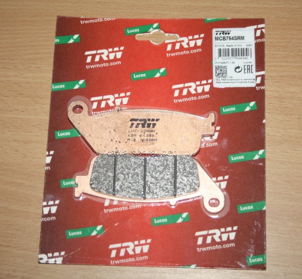 Bremsbeläge hinten Honda SW-T 600
