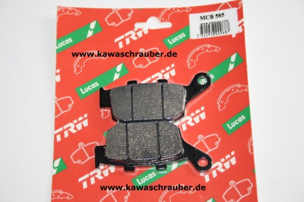 Bremsbeläge hinten Honda XRV750 Africa Twin Typ RD04