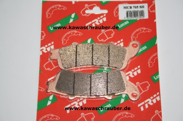 Bremsbeläge hinten Honda VT1300 Fury ab Bj. 2010 mit ABS