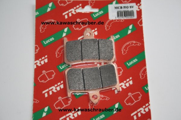 Sinter Bremsbeläge vorne Honda CBR900 RR Typ SC33 Bj. 1996-1997