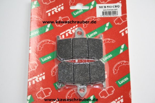 CRQ Carbon Rennsport Bremsbeläge Honda CBR900 RR Typ SC28 Bj. 1992-1995