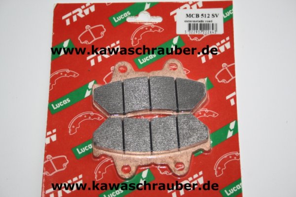 Sinter Bremsbeläge vorne Honda VF1000 R Typ SC16 Bj. ab 1986