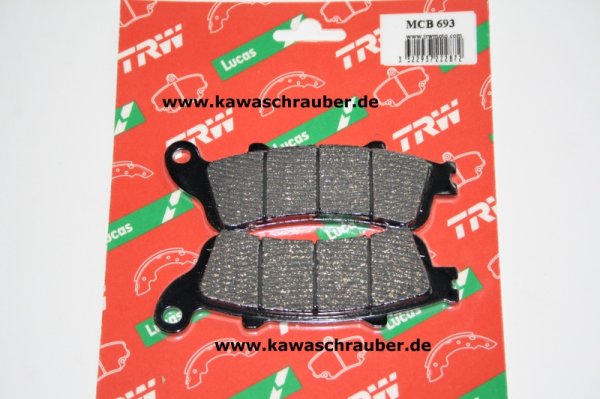 Bremsbeläge hinten Honda ST1100 ABS-TCS-CBS Typ SC26 Bj. ab 1996