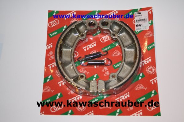 Bremsbeläge hinten Honda VT1100 C1 Typ SC23 Bj. 1985-1989