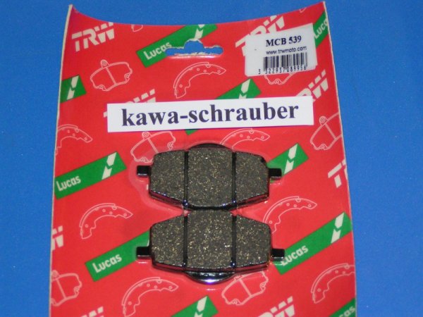 Bremsbeläge hinten Garelli 200 XO