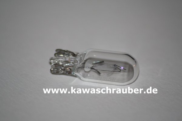 Glassockellampe Birnchen Cockpit / Armaturenbeleuchtung etc. 12v 3W