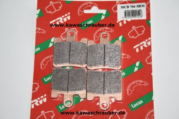 Bremsbeläge vorne Kawasaki SC250 Epsilon