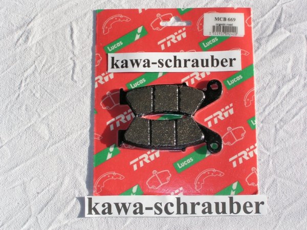 Bremsbeläge vorne Kawasaki KLX300 R